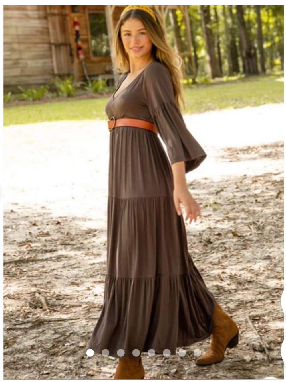 Natural life Charlotte tiered maxi dress - Picture 4 of 4